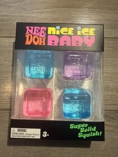 BRAND NEW 4 Pack SEALED Needoh Nice Ice Baby Bundle Mini Nice Cubes IN HAND