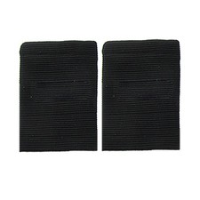 Sports 2 Pcs Black Elastic Pullover Wrist Support Brace