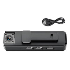 Portable Mini Body Cam 1080P HD Audio Video Recorder Night Vision 4 IR LEDs