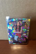 2025 Panini Prizm WNBA - Rookie Variation Kiki Iriafen #149 Ice Prizm (RC)