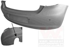 VAN WEZEL Heckstoßstange Stoßfänger Hinten für VW Polo Schrägheck (6R1, 6C1)