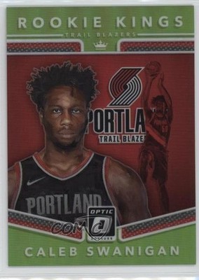 2017 Donruss Optic Rookie Kings Lime Green Prizm /149 Caleb Swanigan #15 RC 0r4