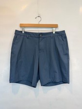 Lululemon Men's ABC Classic-Fit Short 9" Warpstreme Stretch Pitch Blue Size 36
