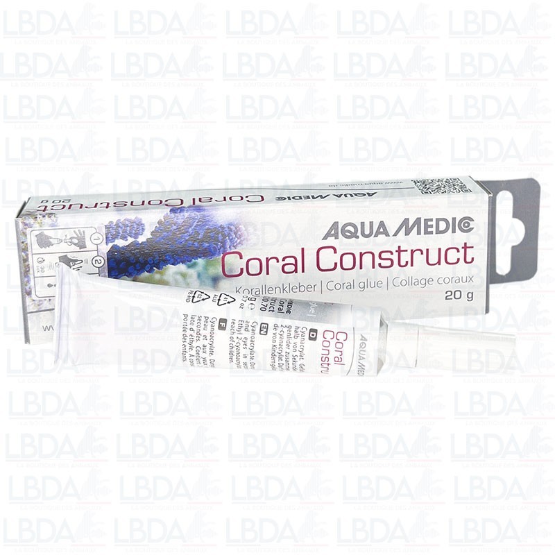 AQUA MEDIC Coral Construct 20g pour créer un paysage récifal stable