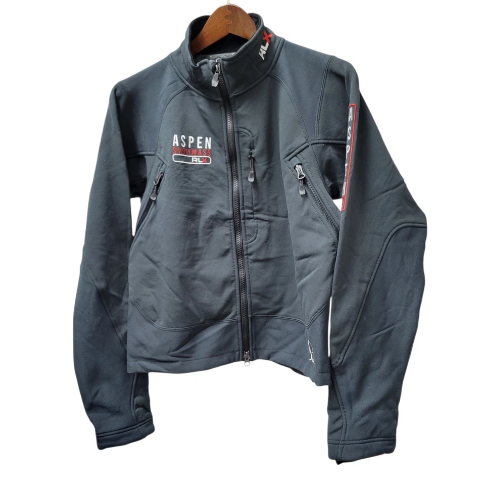 Chaqueta Ralph Lauren RLX Aspen Snowmass Rara De Colección Cremallera Completa Manga Larga Mediana Foto 2 de 4