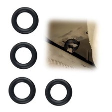 4PCS Car O Rings Rubber Exhaust Hangers,Heavy Duty Muffler Hanger for Reducing