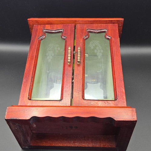 Vintage Jewlery Armoire 8" tall