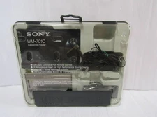 SONY WM-701C Walkman With Accessories Portable Cassette Player JUNK for Parts