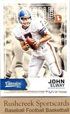 2016 Panini Classics #157 John Elway Red Back