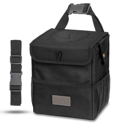 Car Trash Can [Touring Edition] - Removable Liner - 100% Leakproof, Odor Cont...