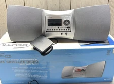 Delphi SA10001 SKYFi Sirius XM Satellite Radio Portable Audio Boombox & Receiver