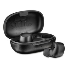Bluetooth Wireless Earphones w/Charging Case and Touch Controls, Black