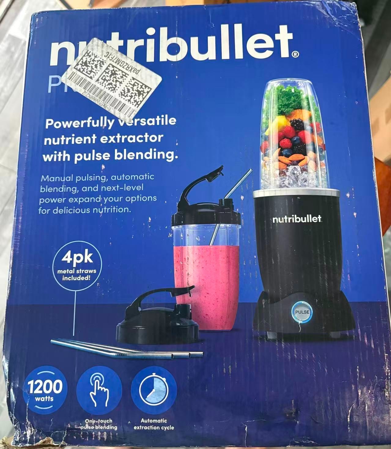 NutriBullet Pro Plus 1200 Watt Personal Blender with Pulse F