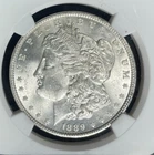 1889 MORGAN SILVER DOLLAR - NGC MS 63   ~BEAUTIFUL COIN~ REF#60-029