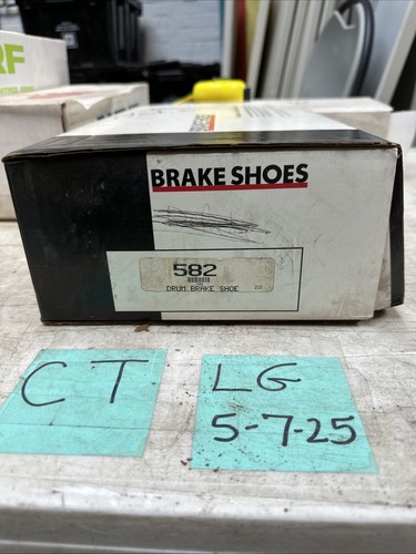 Brake Parts 582 Relined Brake Shoes
