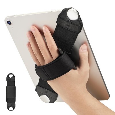 Fintie Universal Tablet Hand Strap Holder for 9-11 Inch Tablets Black 