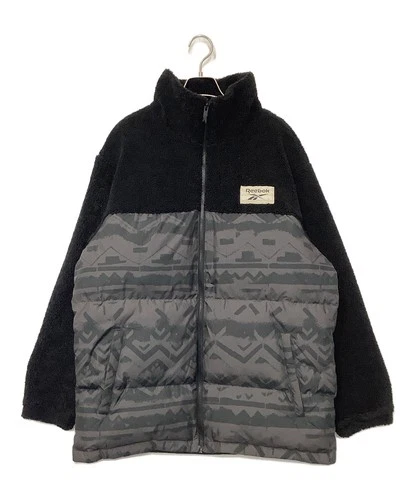 Reebok Classics Lodge Down Jacket Men's Size O Black - product listing photo