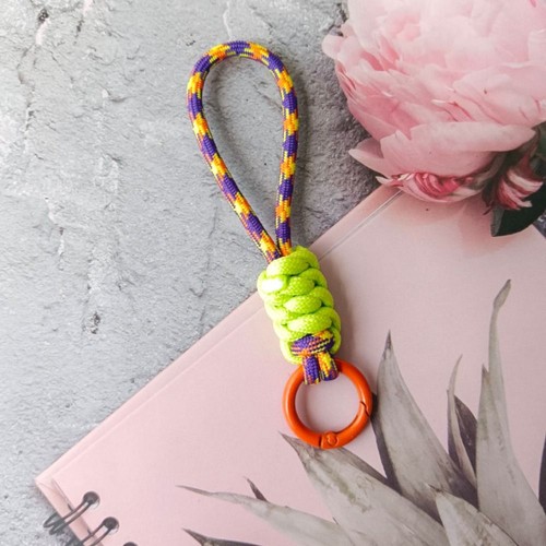 Keychain Phone Lanyard Candy Colors Hanging Rope Phone Accessories - Photo 4 sur 15