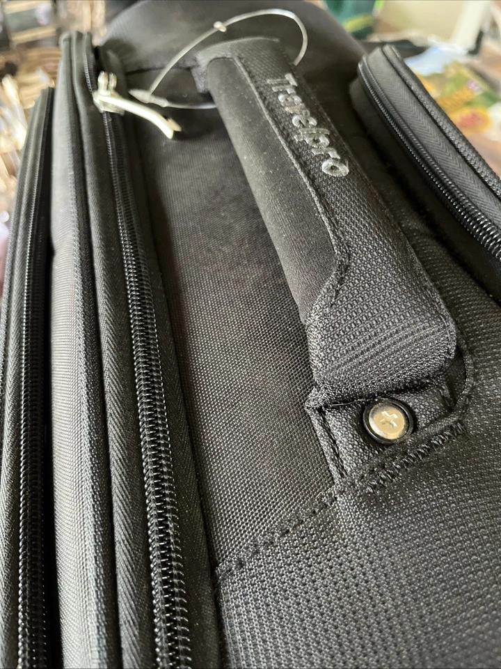 Travelpro Maxlite 5 Softside Lightweight Rolling Underseat Tote Upright 2 Wheel - Image 3 of 4