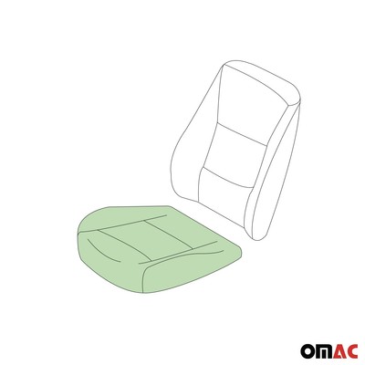 Ersatzsitzwange VW Bus OMAC Sitzpolster Aus Schaumstoff Für VW Transporter T3 (1979-1992) – Ersatz Für Abgenutzte Sitzwangen Sitz Reparatur Polster Auto