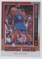2019-20 Panini NBA Hoops Action Shots Paul George #9 02bq