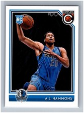 2016-17 Panini Complete A.J. Hammons RC #205 Rookie Card NBA Dallas Mavericks