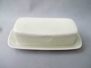 Iroquois China Informal True China Ben Seibel Bridal White Butter Dish