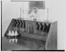 Mrs. Lawrence J. Ullman, business in Tarrytown, New York. Queen Anne desk, open