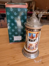 Budweiser Stein "Celebration of Achievements " Anheuser Busch Members Only w/Box