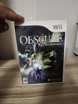 Obscure: The Aftermath (Nintendo Wii, 2008) COMPLETE disk/case/manaul