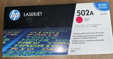 Genuine HP 502A Magenta Q6473A Toner Cartridge for LaserJet 3600 Sealed NEW