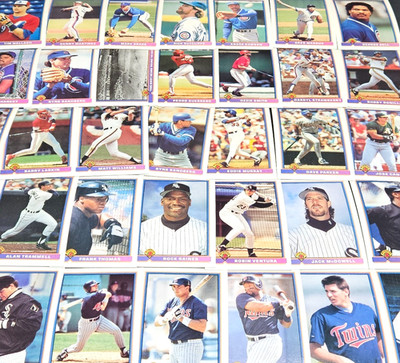 1991 BOWMAN BASEBALL YOU PICK SEE SCANS OF EVERY CARD#250-499 STARS,ROOKIES,MINT