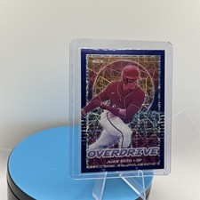 2021 Panini Chronicles - Overdrive Juan Soto #13 Blue Velocity Prizm