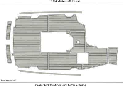 #ad #ad 1994 Mastercraft Prostar DuraEVA Boat flooring $805.00