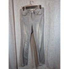 Athleta Sculptek Gray Skinny Jeans Women's Size 10 NWOT Stretch Mid Rise Denim