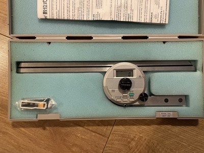 Original Mitutoyo 150-300mm Universal Fase Digital Winkelmesser Set 187-552