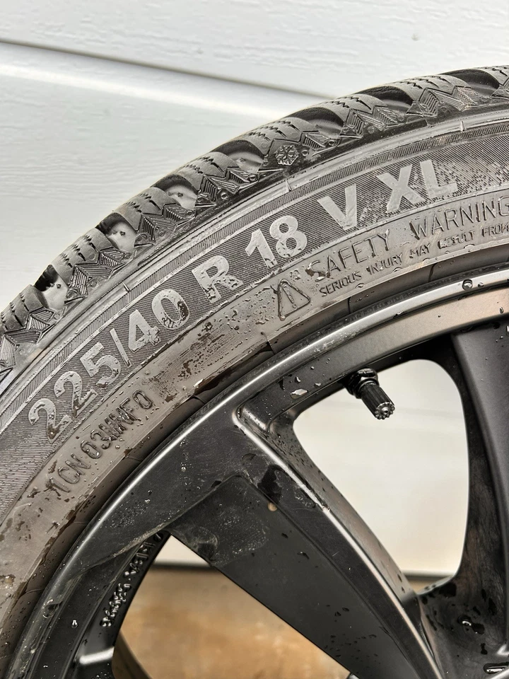 Winterreifen auf Aluett89 Felgen wie neu! Für BMW oder andere Automarken - Bild 4 von 4