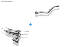 Fox Edelstahl Racing-Komplettanlage Mazda MX-5 Typ ND ab 2015 2x70mm