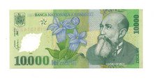 10 000 LEI EXTRA FINE  POLYMER BANKNOTE FROM  ROMANIA  2000  PICK-112