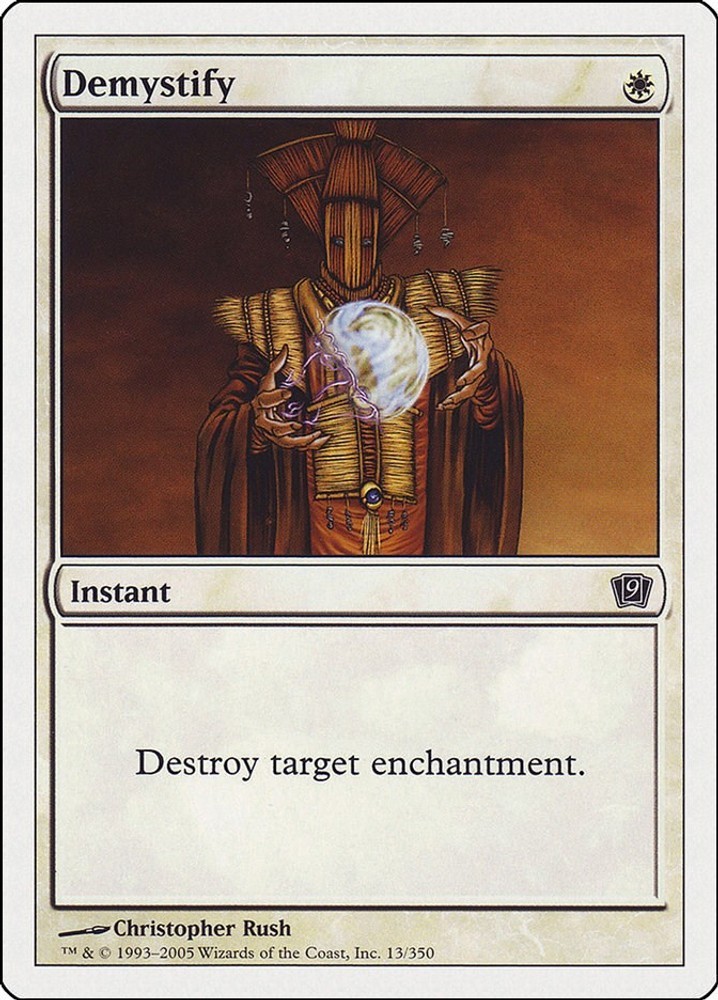 Demystify #13 *Foil* (MP) 9th Edition (9ED) MTG