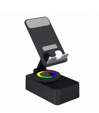 3-In-1 Foldable Bluetooth Speaker W/ Phone Stand Power Bank Music Video Callin