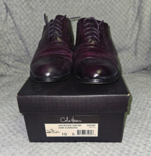 Cole Haan Mackenzie Oxford Cap Toe Dress Shoes Dark Aubergine 10B D32387
