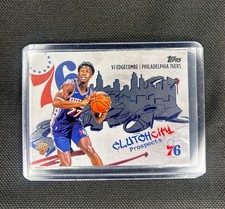 2025-2026 Topps NBA #CC-3 VJ Edgecombe Rookie Clutch City Prospects Holo Foil