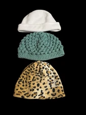 Lot Of 3 Ladies Winter Hats Various Brands And Styles  Outdoors Nature