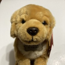 FAO Schwarz Labrador Golden Retriever Dog Plush Adopt-A-Pet Stuffed Animal 10  