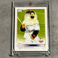 2022 Topps Opening Day Mascots Washington Nationals Baseball Card #M24 Screech