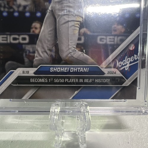 Topps 2024 Topps Now Shohei Ohtani Dodgers #722 CGC 10 Gem Mint /653737 - Bild 4 von 4