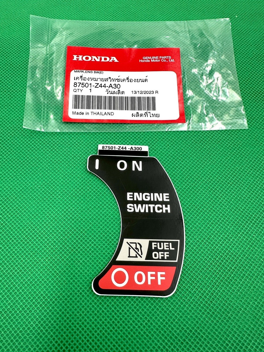 HONDA New EZ  カタログ '92/8 New OEM Honda EU2200i Recoil Side Cover & Decal Plastic Case 63220