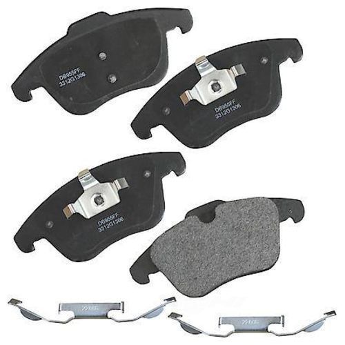 Disc Brake Pad SetPremium Gold SemiMetallic Front Brake Pads CARQUEST