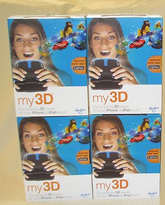 4 Google Cardboard Virtual Reality My 3D Universal smartphone NIB